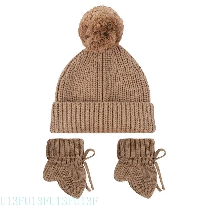 Set Chaussons Bonnet Bébé Crochet - 0-6 mois Doux