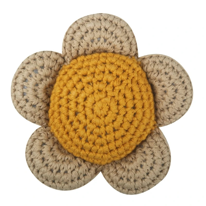 Doudou Lapin Crochet - Peluche Bébé Coton Bio