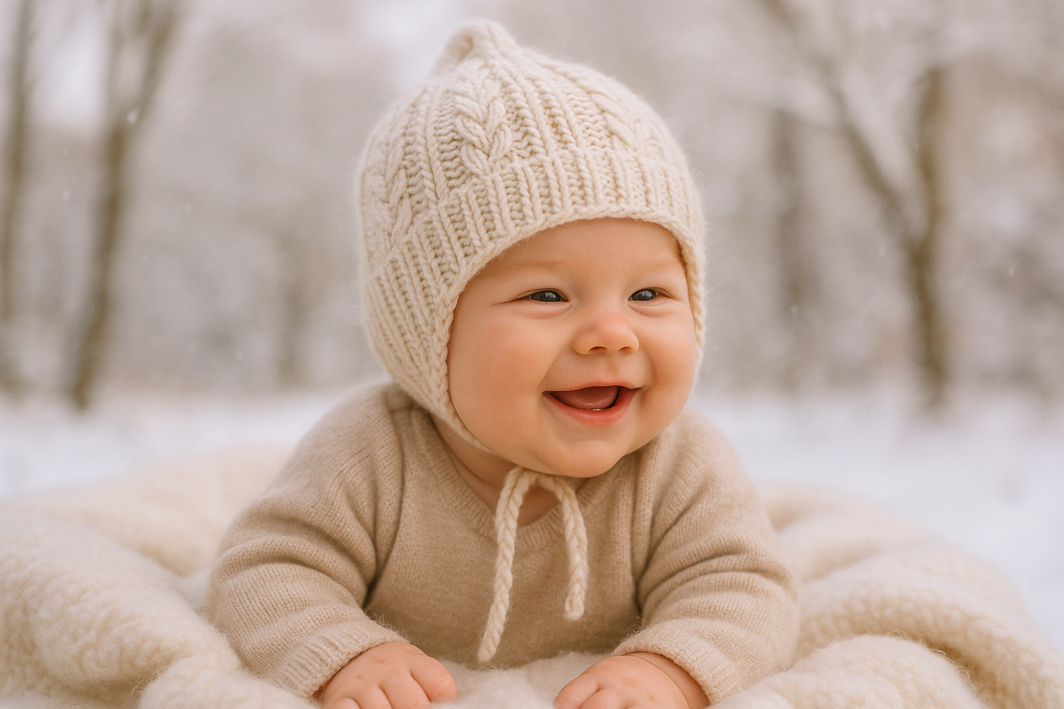 Bonnet bébé lifestyle